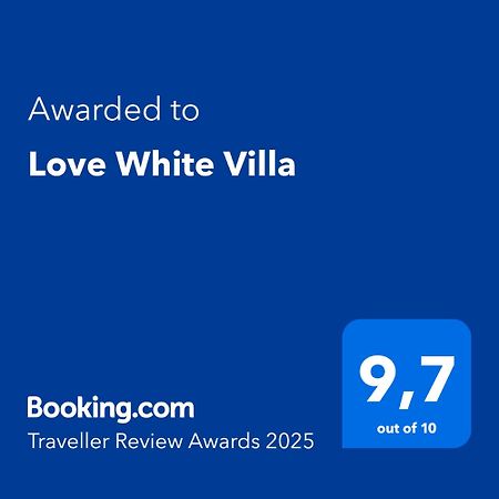 Love White Villa Lalyssos Eksteriør billede